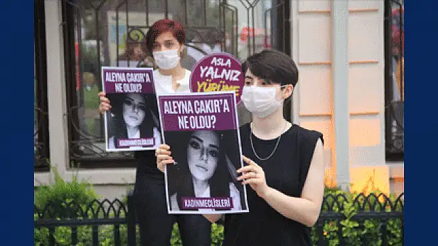 Samsun'da 'Aleyna Çakır' için eylem