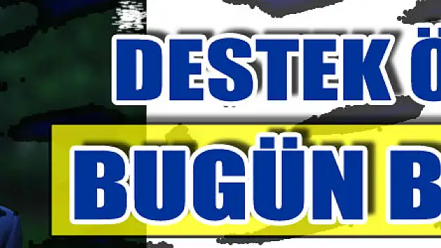 Bakan Pakdemirli: '886 milyon liralık destek ödemesi bugün başlıyor'