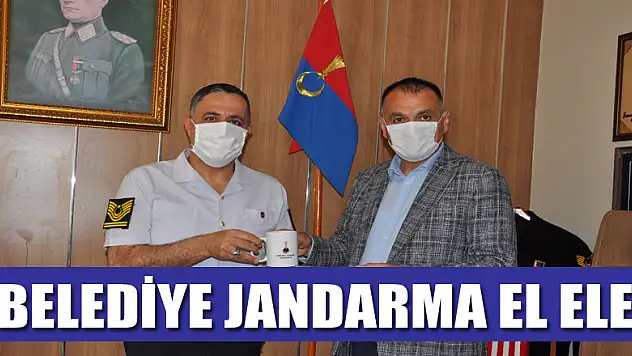 BELEDİYE JANDARMA EL ELE