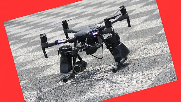 İnsansız hava aracının düşme anı kamerada