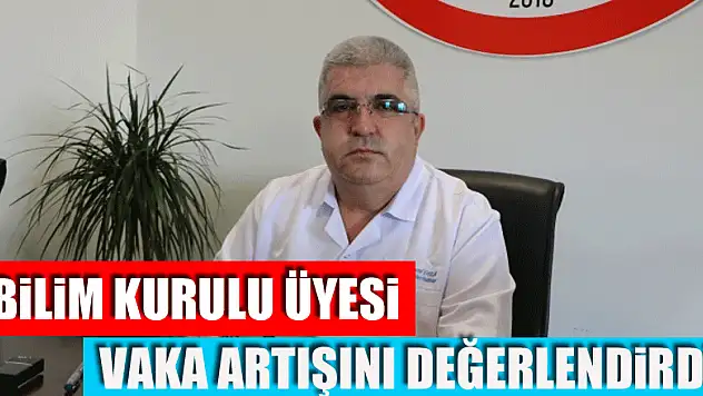 Bilim Kurulu Üyesi Prof. Dr. Çelik, vaka artışını değerlendirdi: 'Küçük piklerden biri'
