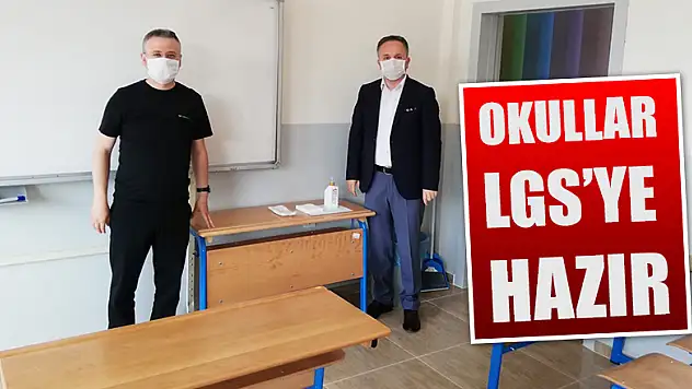 Samsun'da okullar LGS'ye hazır   