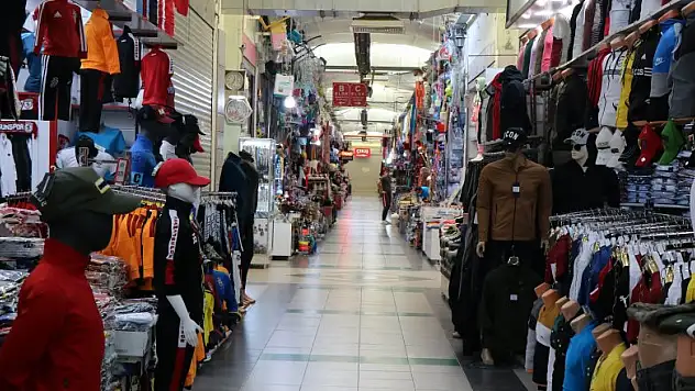 Korona Samsun'un kapalı çarşısını da olumsuz etkiledi 