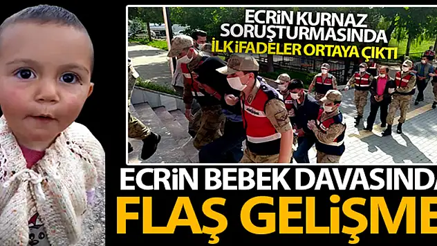 Ecrin bebeğin üvey babası, babaannesi ve 2 kişiye tutuklama