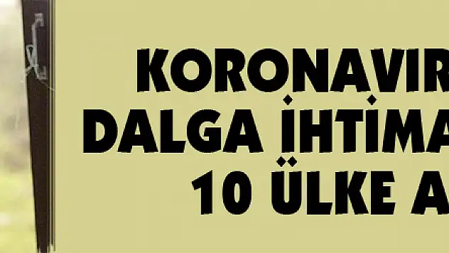 Koronavirüste ikinci dalga ihtimali en yüksek 10 ülke açıklandı