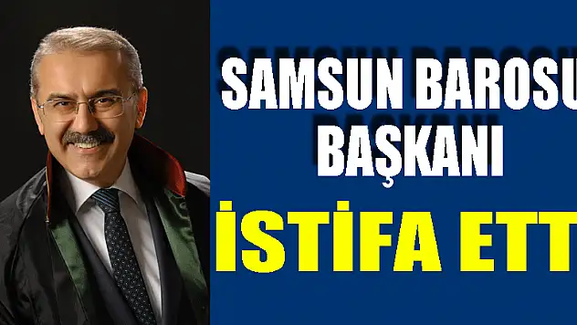 BARO BAŞKANI GÜRBÜZ İSTİFA ETTİ