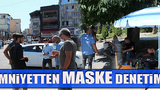 Emniyetten maske denetimi