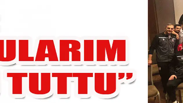 Sağlam: 'Oyuncularım sözünü tuttu'