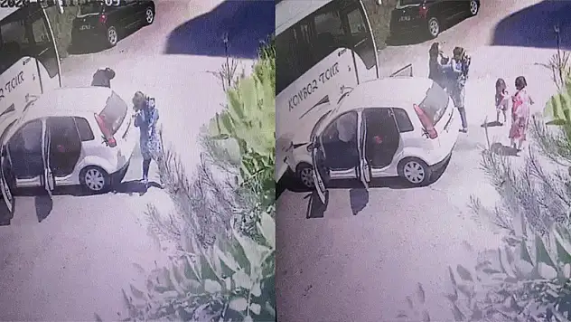 Samsun'da 6 kişinin yaralandığı kaza kamerada