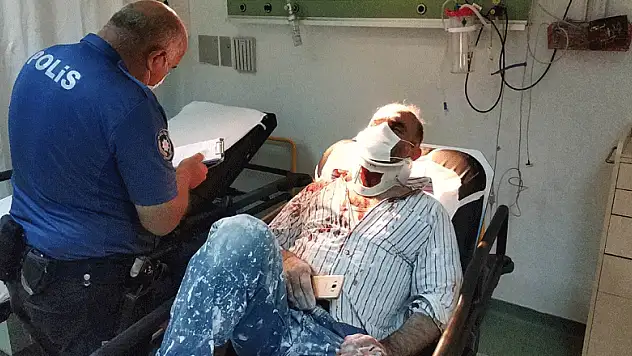 Boyacı, meslektaşının tuğlalı saldırısı ile hastanelik oldu