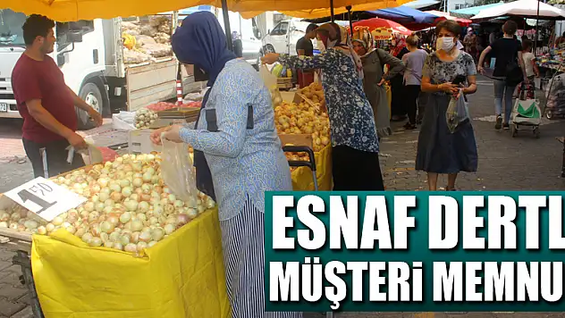 Esnaf Dertli Müşteri Memnun