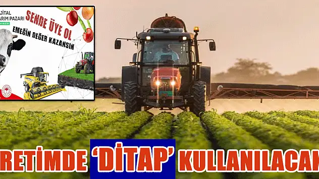 Üretimde 'DİTAP' kullanılacak!