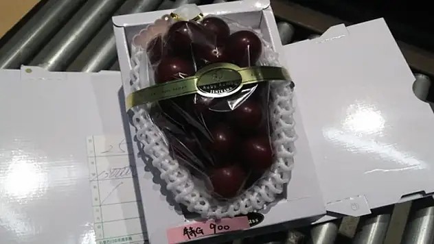 Japonya'da bir salkım üzüme rekor fiyat