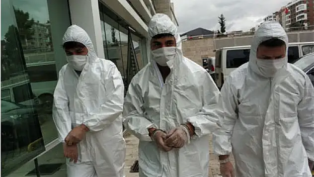 Korona virüs testi pozitif çıkan bıçakla yaralama zanlısı tutuklandı