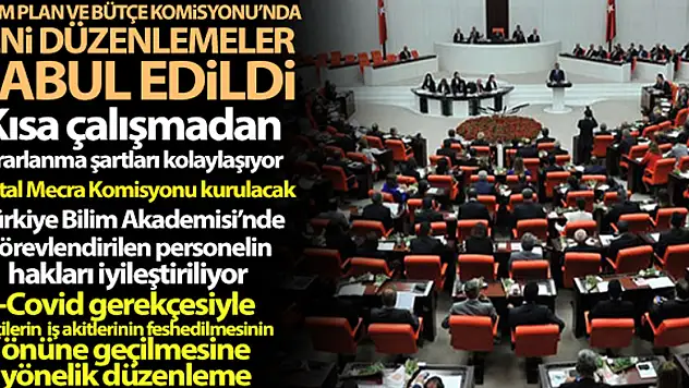 İşsizlik Sigortası Kanunu'nda değişiklik teklifi Plan ve Bütçe Komisyonu'nda kabul edildi