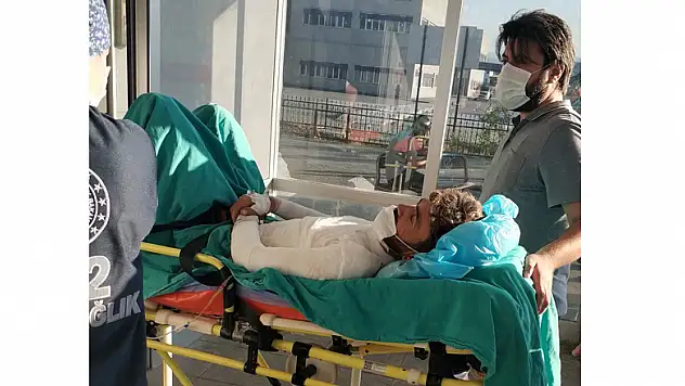 Elektrik akımına kapılan inşaat işçisi ölümden döndü