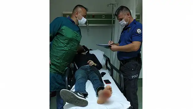 Samsun'da silahla yaralama