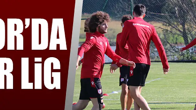 Yeni sezon hazırlığına erken başlayan Samsunspor'da hedef Süper Lig