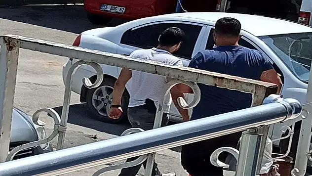 Cami avlusunda bıçaklama olayının şüphelisi yakalandı