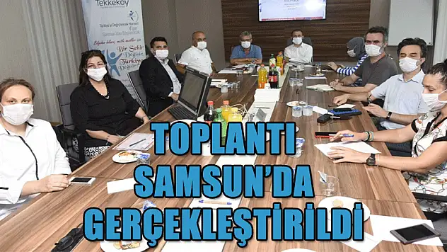 'EduHack: Hacking Education Projesi' toplantısı Samsun'da yapıldı