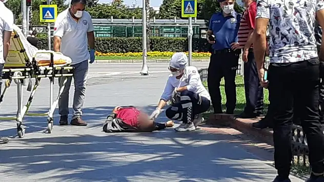 Alkol komasına giren şahıs hastaneye kaldırıldı 