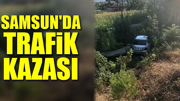 Samsun'da trafik kazası: 5 yaralı