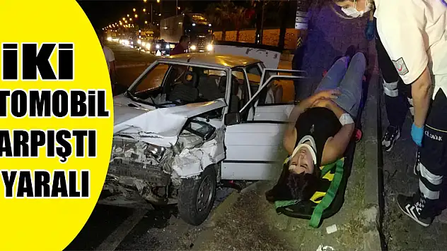 Samsun'da iki otomobil çarpıştı: 7 yaralı