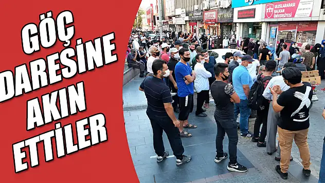 GÖÇ İDARESİNE AKIN ETTİLER