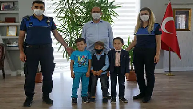 Duyarlı çocuklara ödül