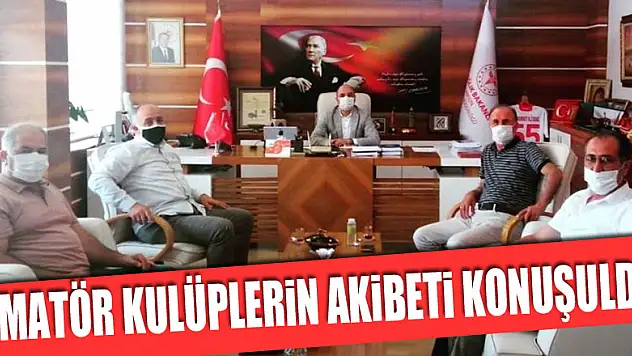Amatör Kulüplerin akıbeti konuşuldu