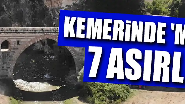 Kemerinde 'mescit' bulunan 7 asırlık köprü