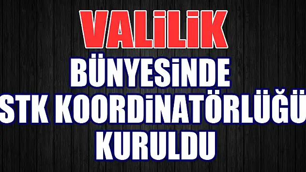 Samsun Valiliği bünyesinde 'STK Koordinatörlüğü' kuruldu