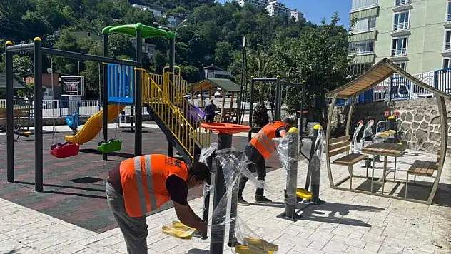 77. park hizmete sunuldu