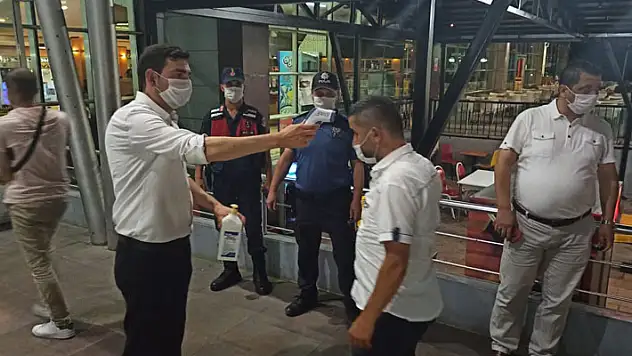 Terme'de düğünlere korona denetimi