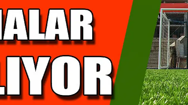 Halı sahalar açılıyor