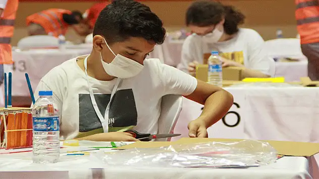 Geleceğin yıldızları sınavda ter döktüler