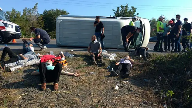 Samsun'daki kazada yaralı sayısı 16'ya çıktı