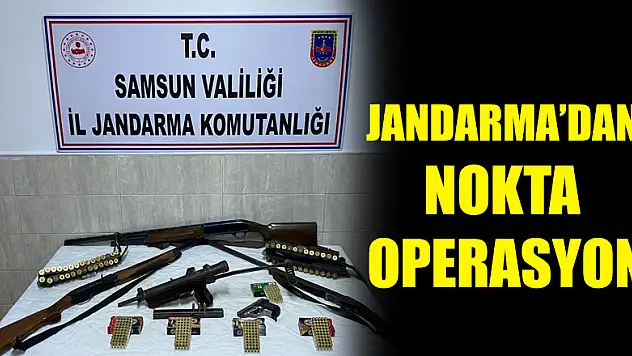 Jandarmadan Nokta Operasyon