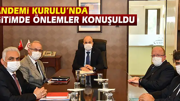 Pandemi Kurulu'nda eğitimde korona virüsü önlemleri konuşuldu