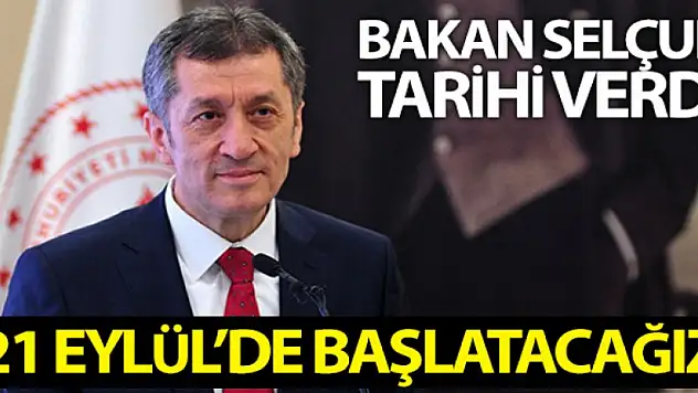 Bakan Selçuk'tan önemli açıklamalar