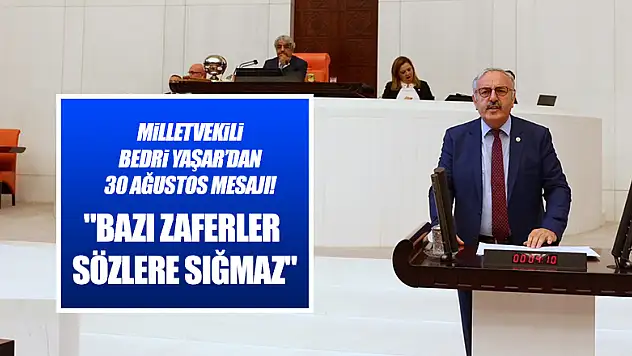 'BAZI ZAFERLER SÖZLERE SIĞMAZ'