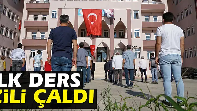 Terme'de ilk ders zili çaldı