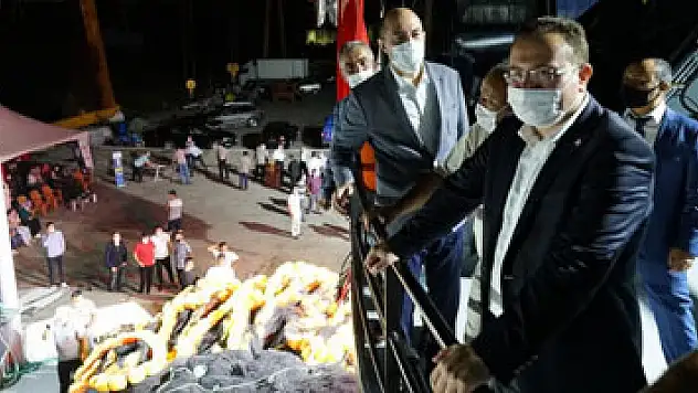 Termeli balıkçılar sezonu açtı: 'Vira Bismillah'