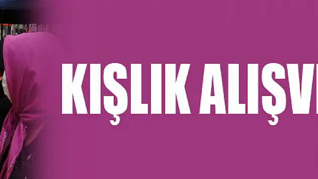 Samsun'da kışlık alışveriş başladı