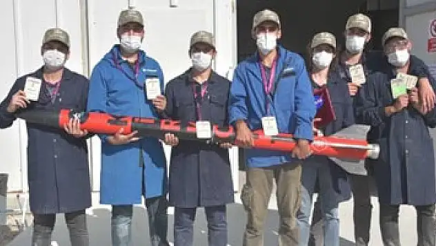 Mühendislik Fakültesi Tanyeli Roket Takımının büyük başarısı