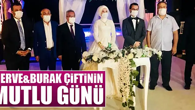 Merve&Burak çiftinin mutlu günü