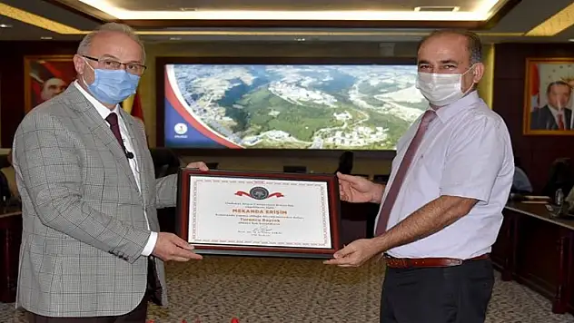 OMÜ'de 'Mekânda Erişilebilirlik' ödül töreni