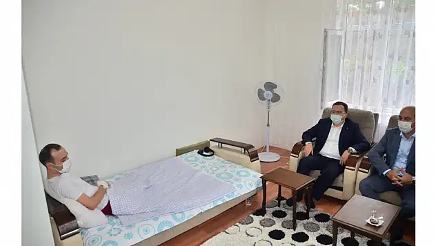 2 bacağını kaybeden Samsunlu gazi unutulmadı