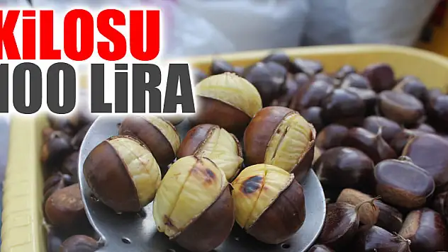 Kestane tezgahlara çıktı, kilosu 100 lira