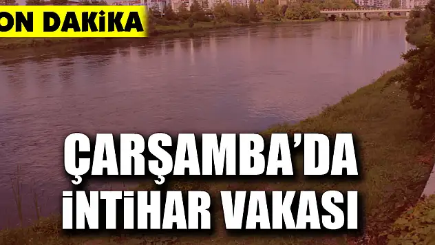 Çarşamba'da İntihar Girişimi